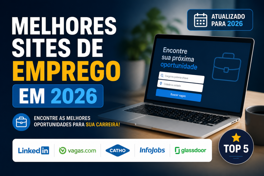 5 Melhores Sites de Emprego em 2026 (Atualizado)